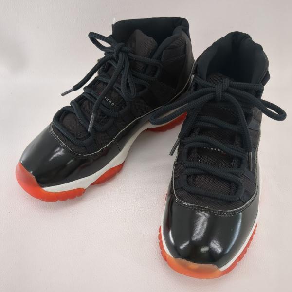 鑑賞用 ナイキ エアジョーダン11 26cm 96年製 AIR JORDAN 11 OG BRED スニーカー 130245-062 メンズ NIKE 中古 ◆2009拍卖