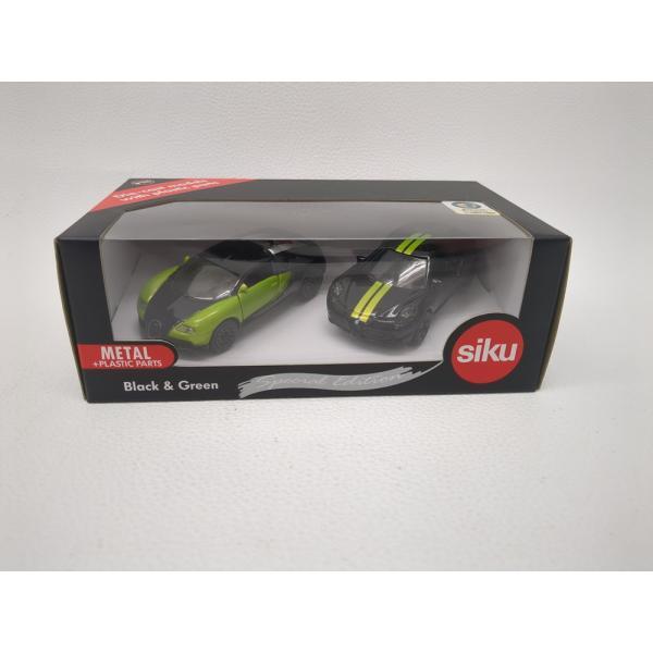 siku Special Edition CarsSet Black & Green NZD 6309 2018年限定 アルファロメオ4C ジク ダイキャストカー ◆2001拍卖