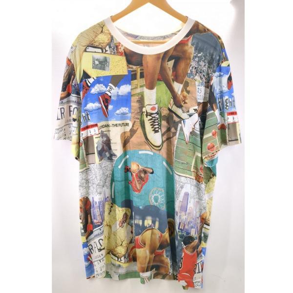 【美品】JORDAN Tシャツ メンズ マルチカラー SIZE 2XL 未使用品 ジョーダン 春夏 NIKE ナイキ マイケルジョーダン ◆2003拍卖