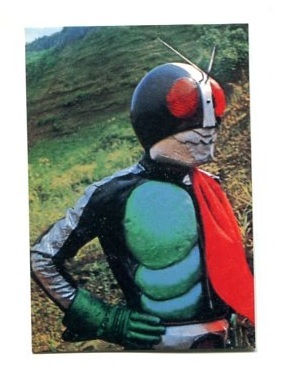 ☆1999カルビー 復刻版・仮面ライダーカード「No.41 仮面ライダーの秘密⑦」拍卖