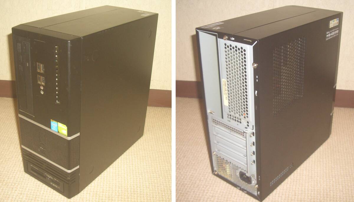 動作保証 INWIN MicroATX ミニタワー IW-BK623 300W電源付 DPS-300AB-9 J 黒 SDXC対応マルチカードリーダー付 書き込みDVD(DH-16ACSH)拍卖