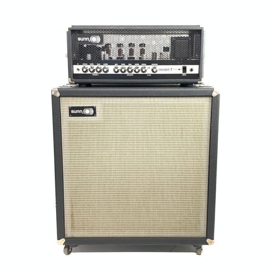 SUNN サン model T/412 真空管ギターアンプヘッド/キャビネット 総重量:約69㎏★簡易検査品【TB】【委託】拍卖