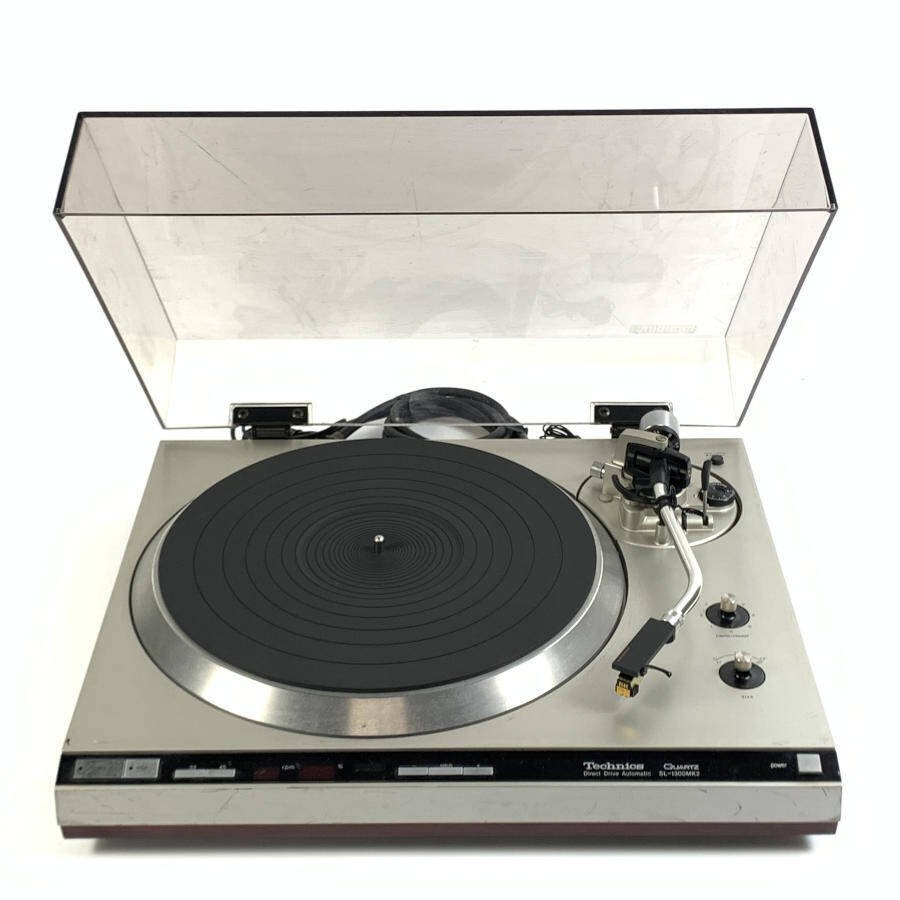 Technics テクニクス SL-1300MK2 レコードプレーヤー カートリッジ:ELAC/D455-E◆ジャンク品拍卖