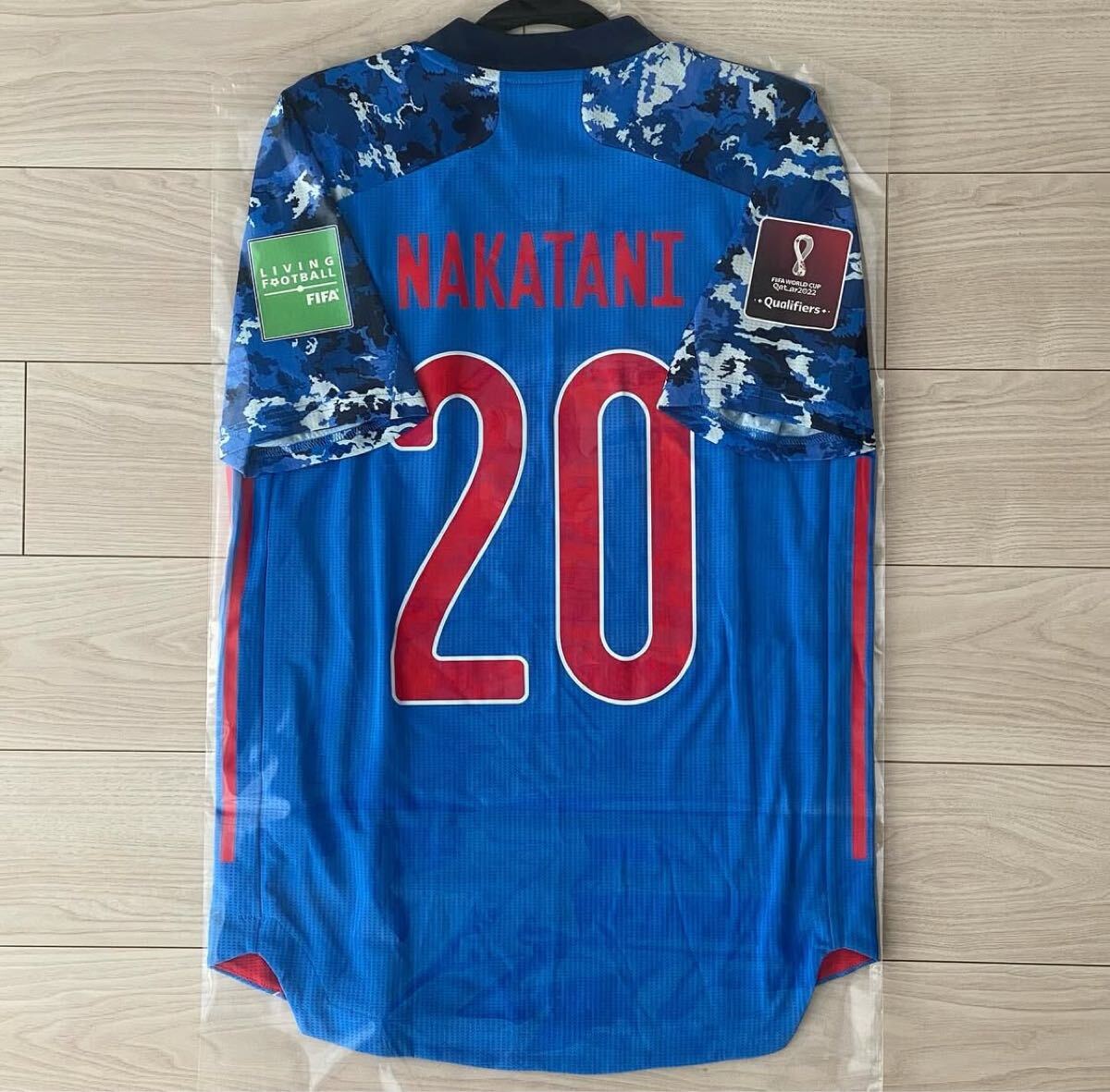 サッカー日本代表 中谷進之介 実使用 ユニフォーム上下セット W杯 W杯予選 ガンバ大阪 名古屋グランパス 柏レイソル オーセンティック 拍卖