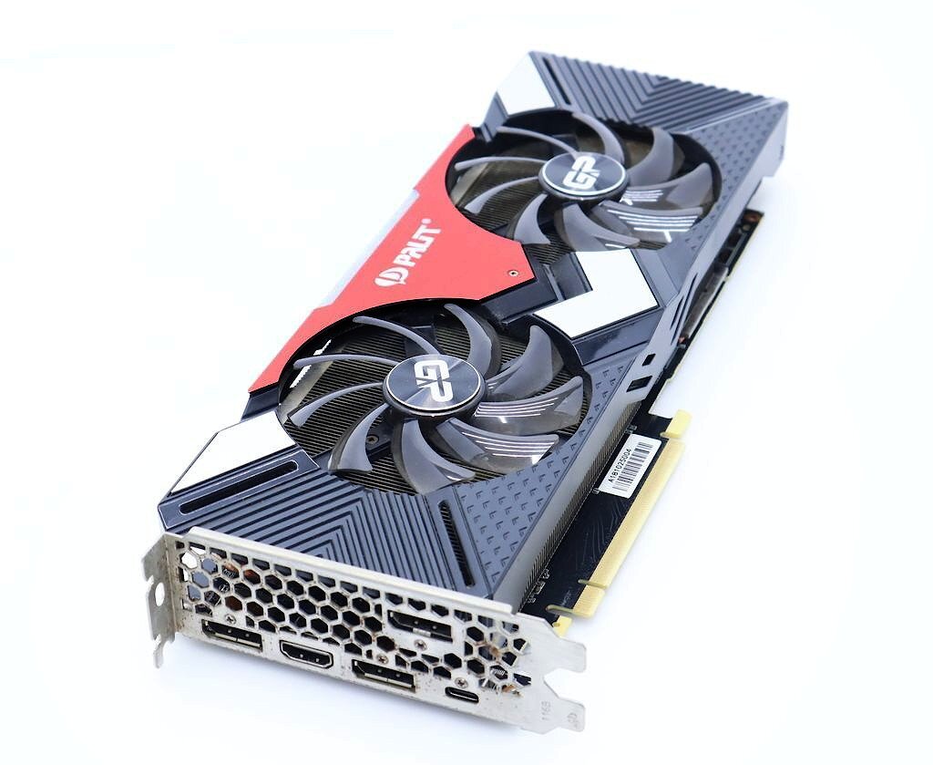 【1円スタート】Palit GeForce RTX2070 GAMINGPRO OC 8GB GDDR6 256bit HDMI x1/Displayport x3/USB Type-C x1 PCI Express x16 ジャンク拍卖