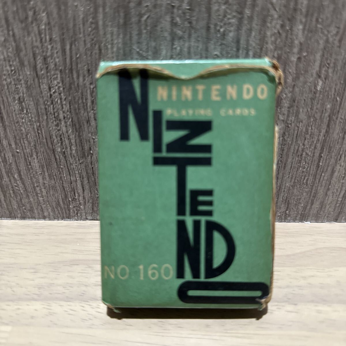 「NINTENDO Playing Cards No.160」 任天堂 トランプ 当時物 昭和レトロ 希少 レア ニンテンドー プレイングカード rare 紙製 日本製拍卖