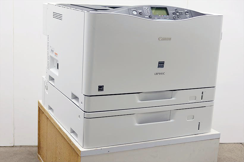 中古A3カラーレーザープリンター Canon/キヤノン/Satera LBP841C カウンタ 18,446枚【中古】拍卖
