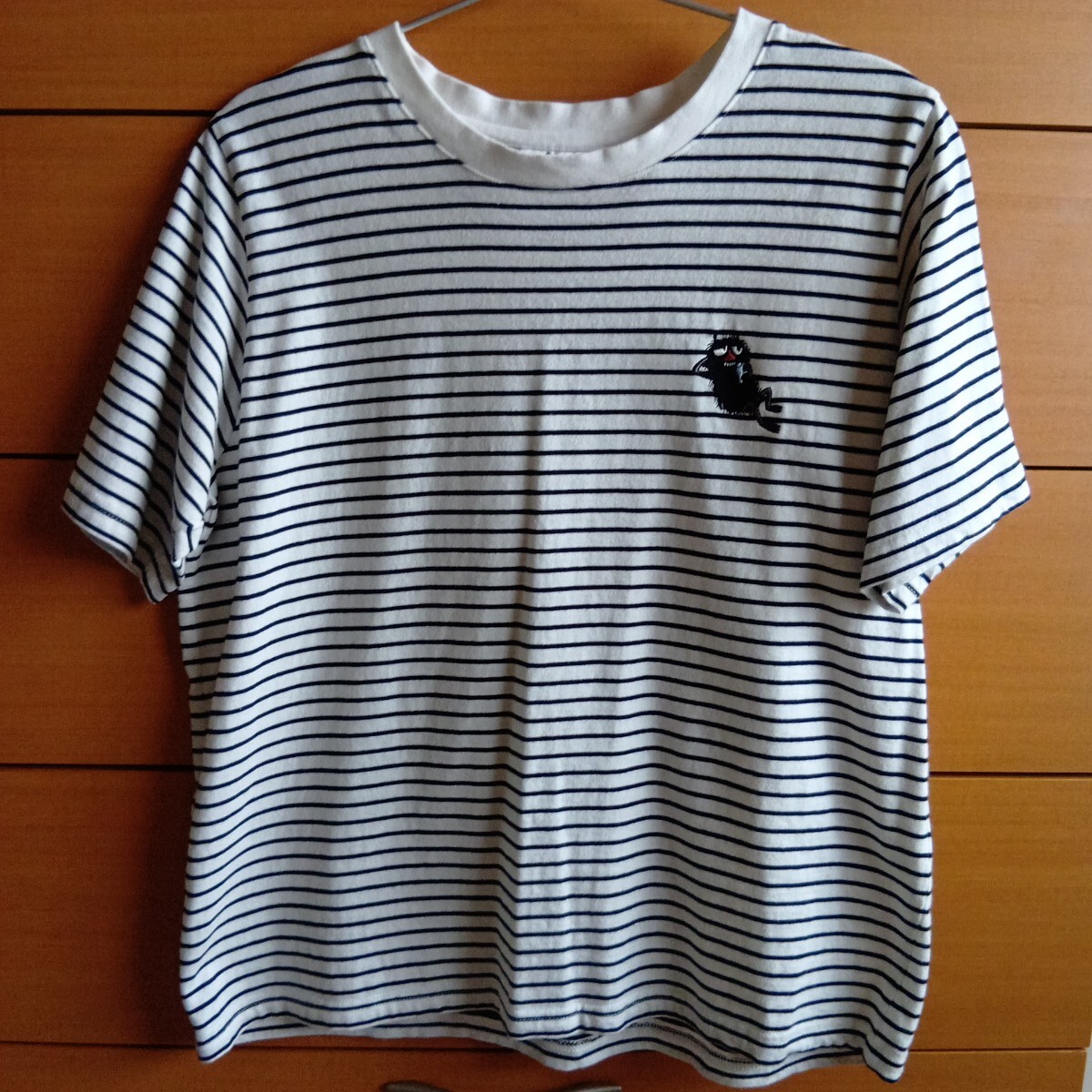 MOOMIN ムーミン スティンキー ボーダーTシャツ Lサイズ Tシャツ 美品 半袖拍卖