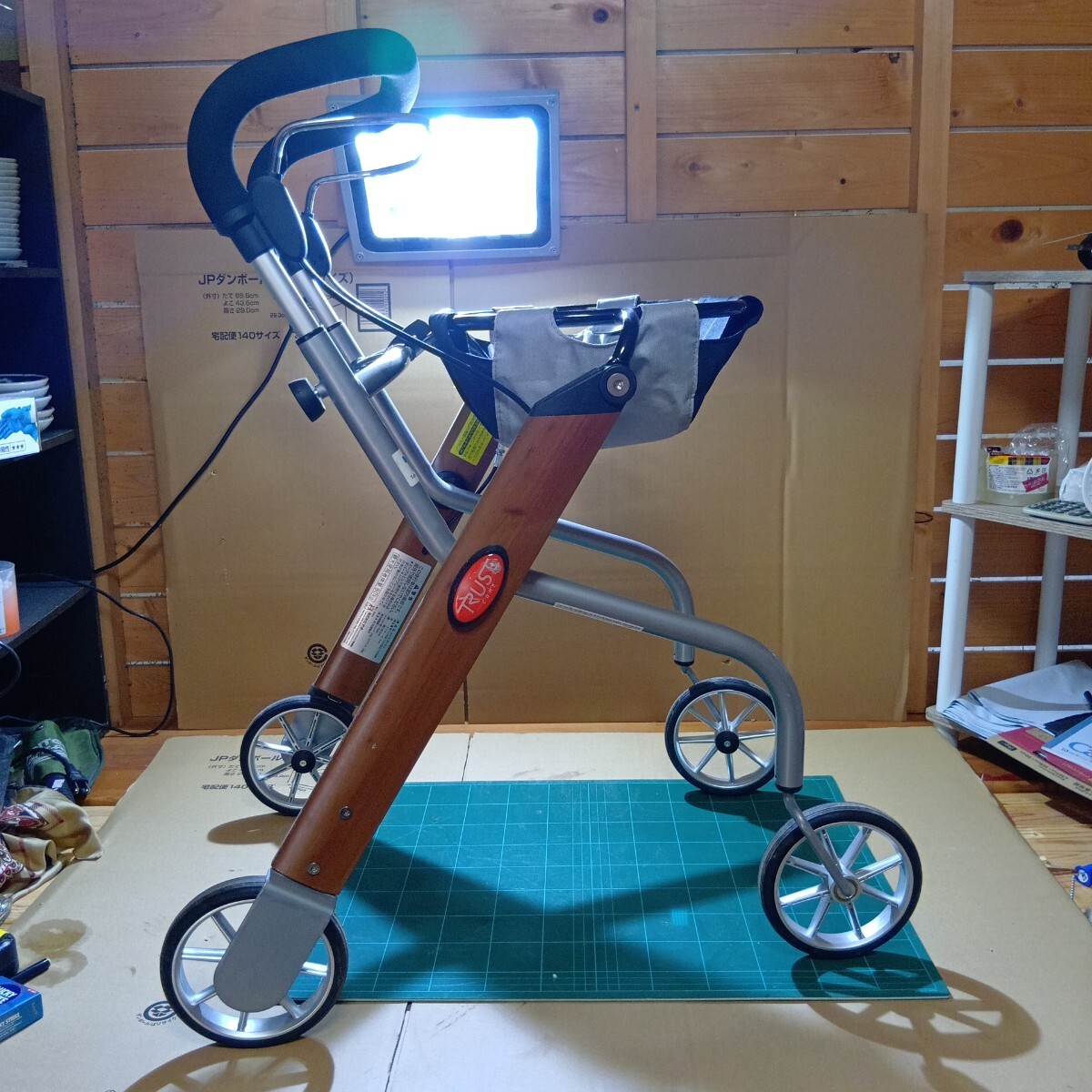 竹虎 レッツゴー シルバーカー 歩行器 歩行車拍卖