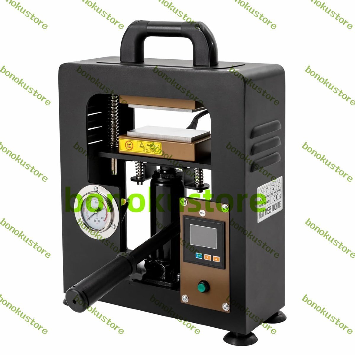 ロジン熱プレス機 900W 高圧両面ヒートプレス機 プロ ロジンテック LCD ディスプレイ搭載 時間・温度調整可能 DIY T シャツ・バッグ拍卖