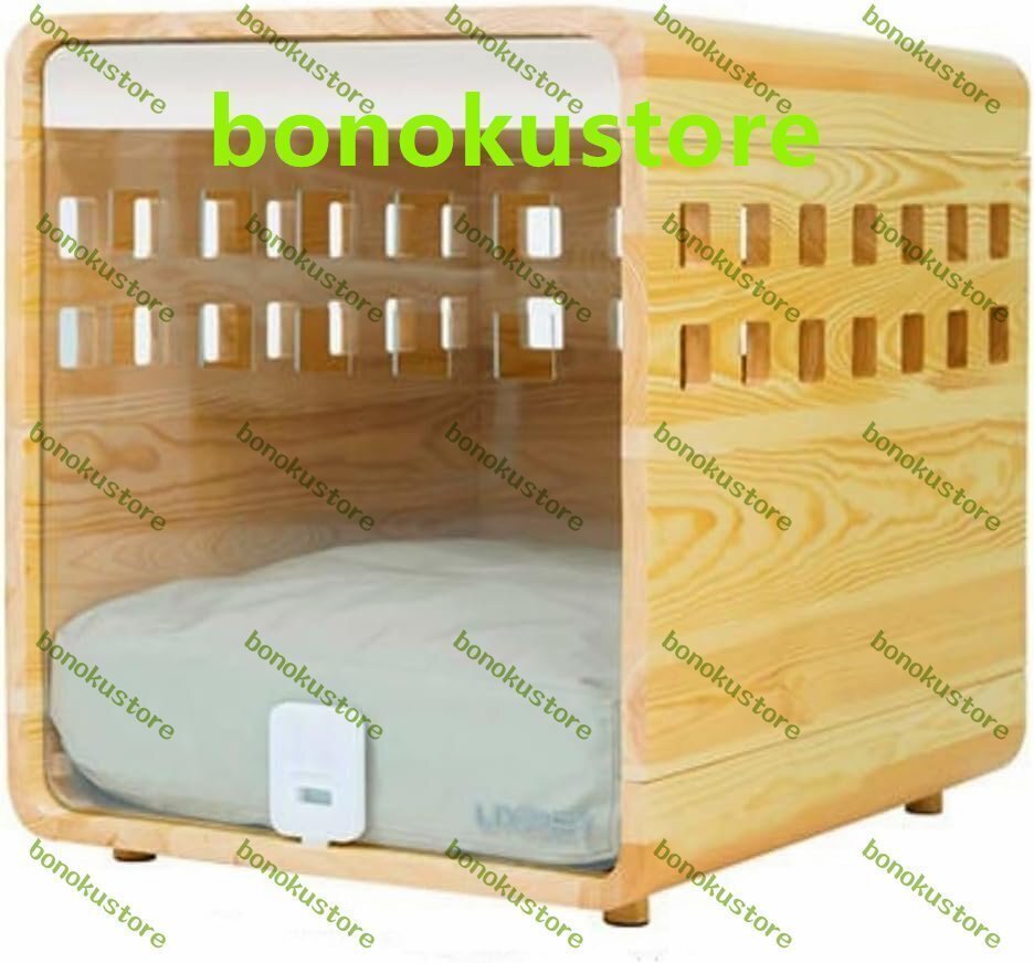 ペットハウス ペットケージ 猫犬小屋 天然木製 犬 室内猫犬 ジ オシャレ 猫犬舍 猫犬兼用 マット付き 休憩所 小型犬~中型犬向け M拍卖