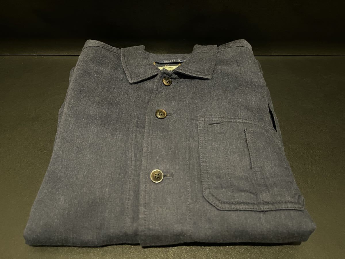 Crocodile 長袖 シャツ  ネイビー ジャケット Mサイズ拍卖