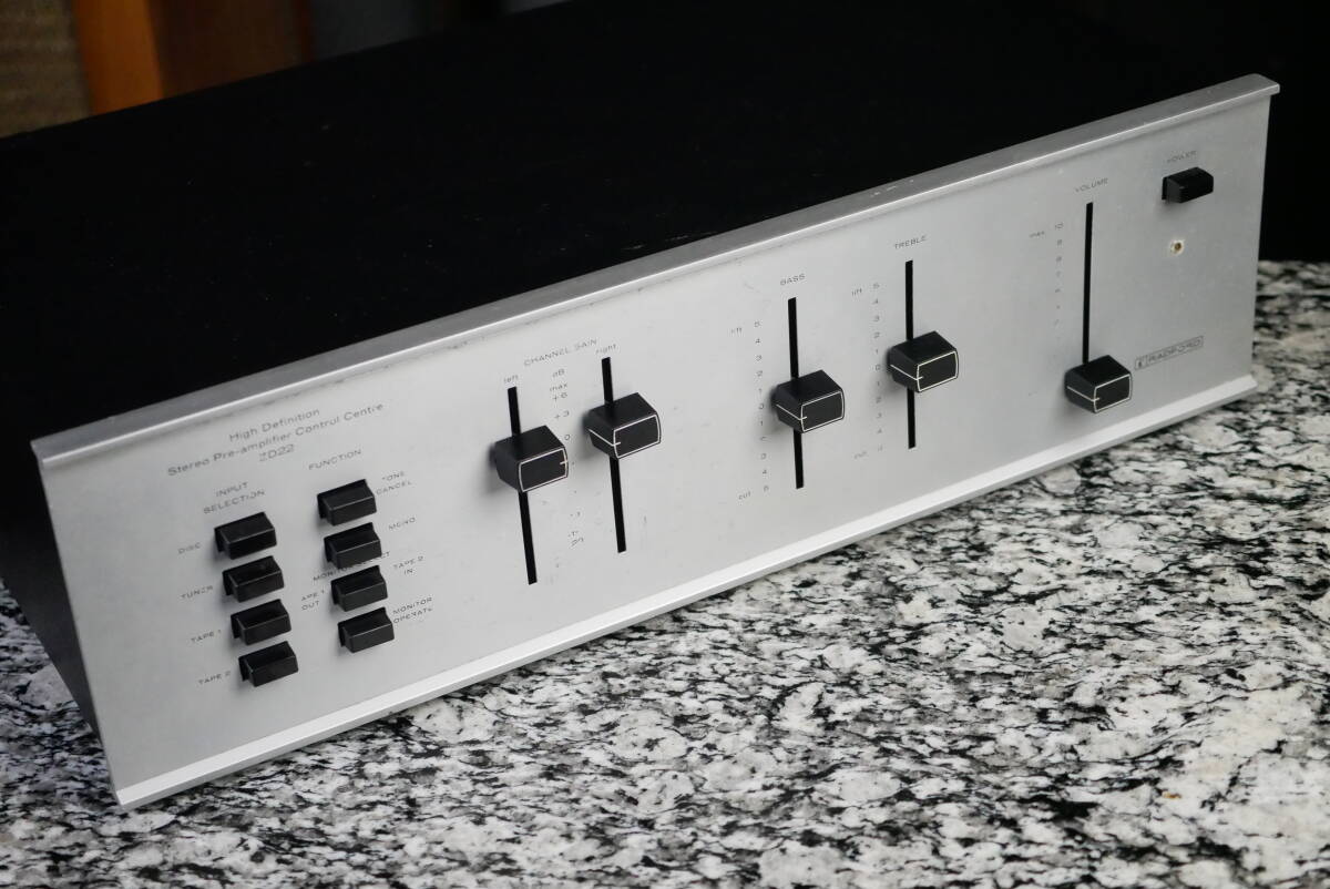 RADFORD ラドフォード ZD-22 プリアンプ 珍しいトランジスターモデル! メンテ・測定済! 動作良好! 激レア!拍卖