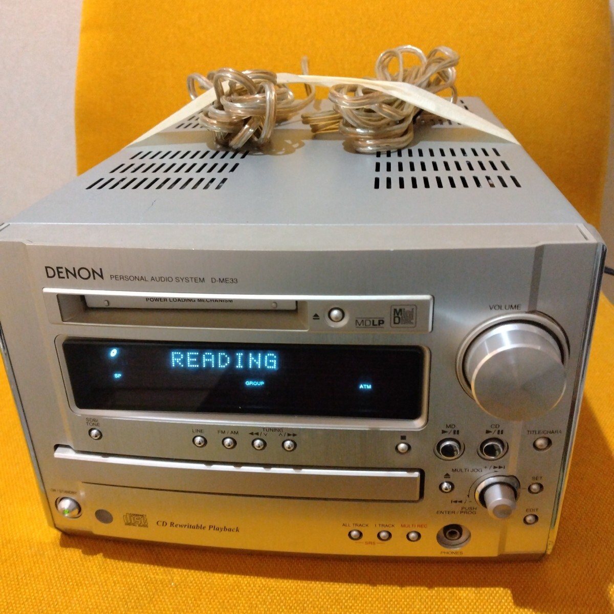 ☆DENON D-ME33 デノン CD MD 05年製 CMR-ME33拍卖