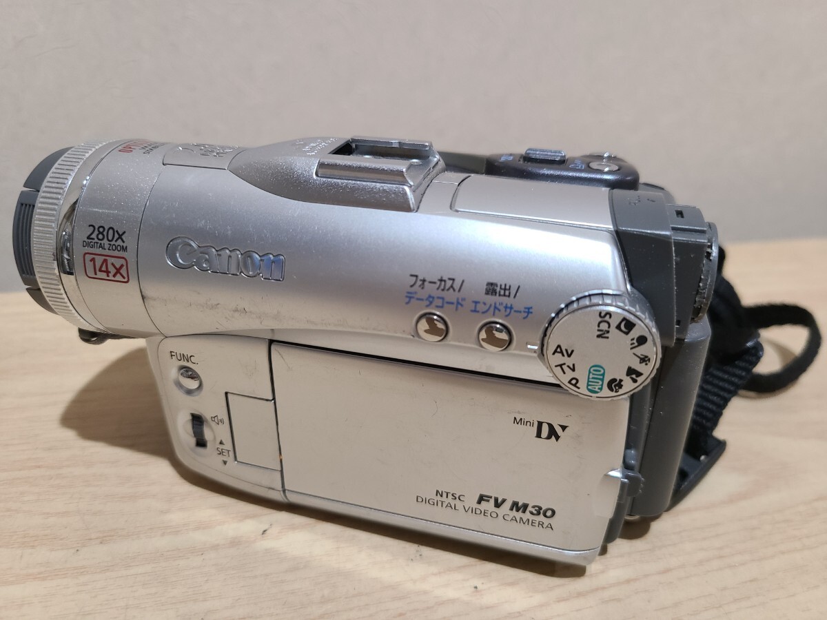 ★Canon デジタルビデオカメラ キャノン DM-FV M30 動作未確認拍卖
