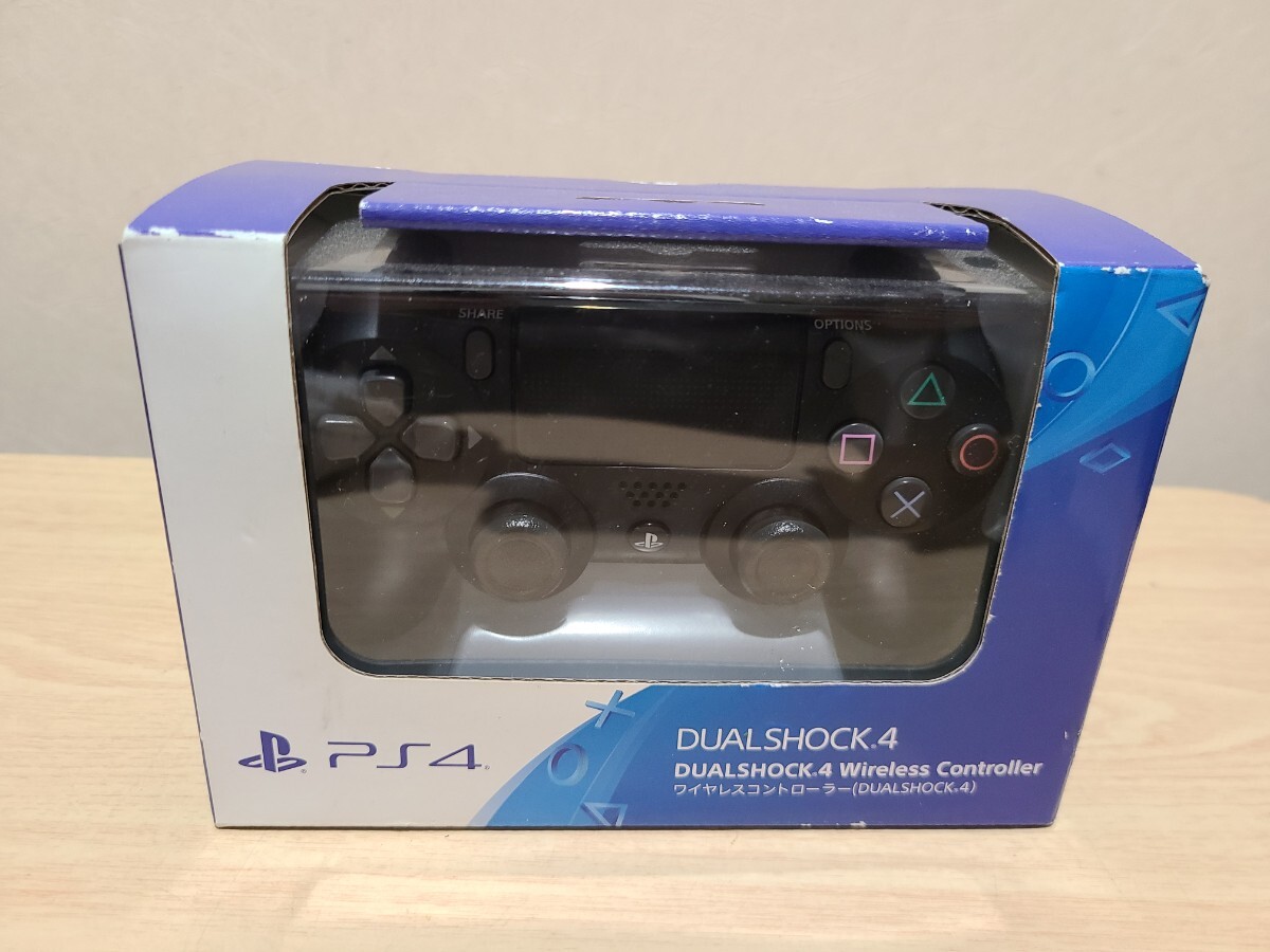 ★PS4 ワイヤレスコントローラー(DUALSHOCK4)ブラック CUH-ZCT2J SONY プレステ4 ソニー拍卖