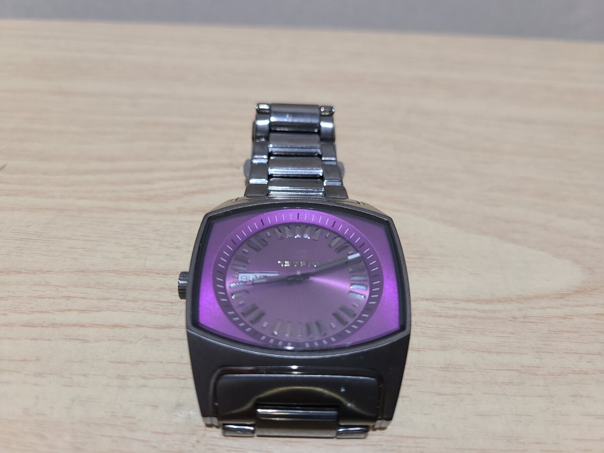 ★送料無料!★DIESEL 腕時計パープル 紫 レディース DZ5281 ディーゼル拍卖