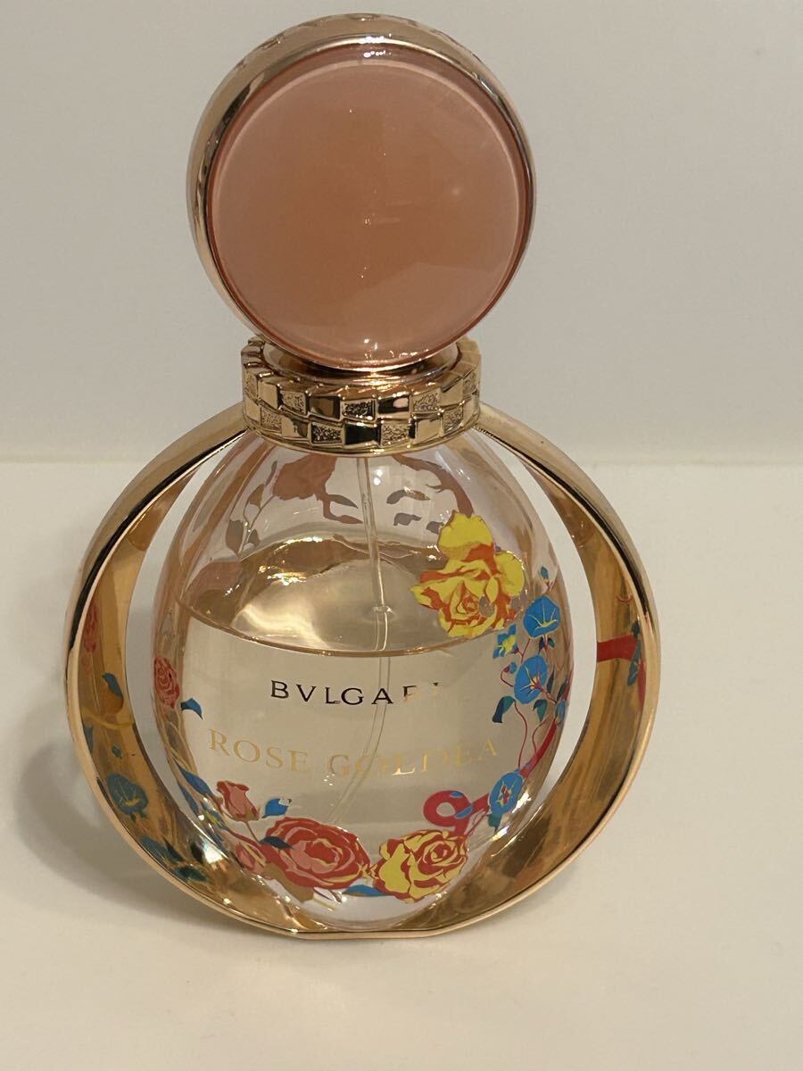 E5J284◆ ブルガリ ローズ ゴルデア オードパルファム 90ml 香水拍卖