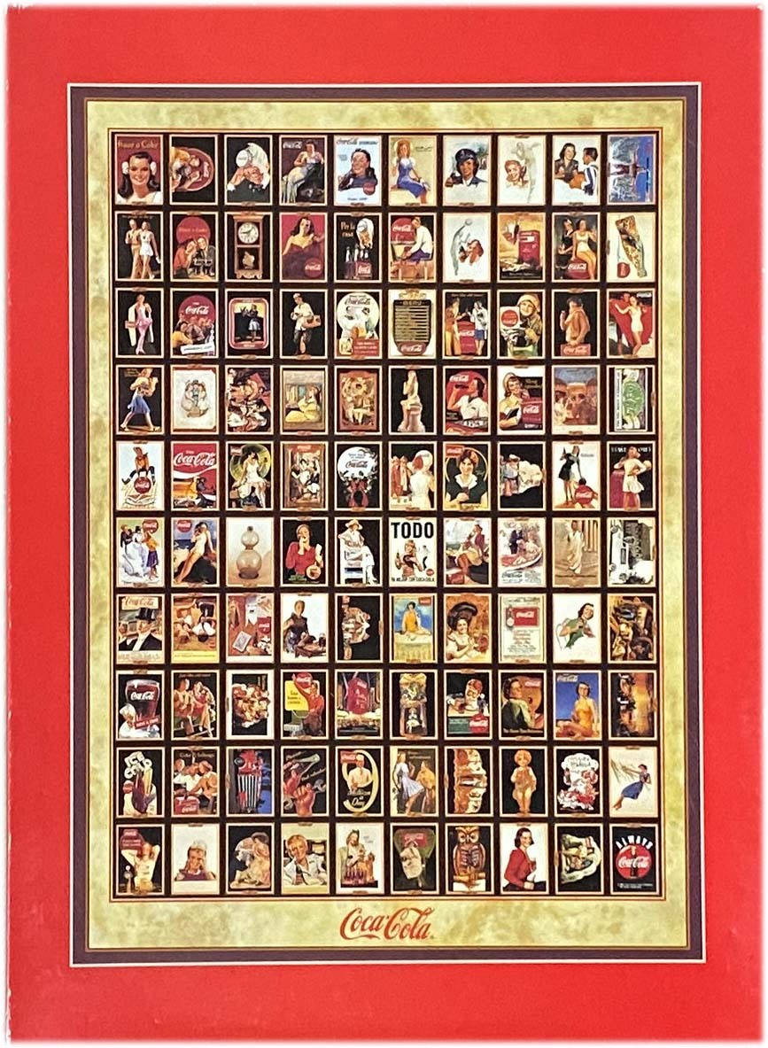 ■箱開封済・パズル未開封■コカ・コーラ「コレクターズ・カード from Series 3」■2000 PIECES■73cm×102cm■NO.22-36■ジグソーパズル拍卖