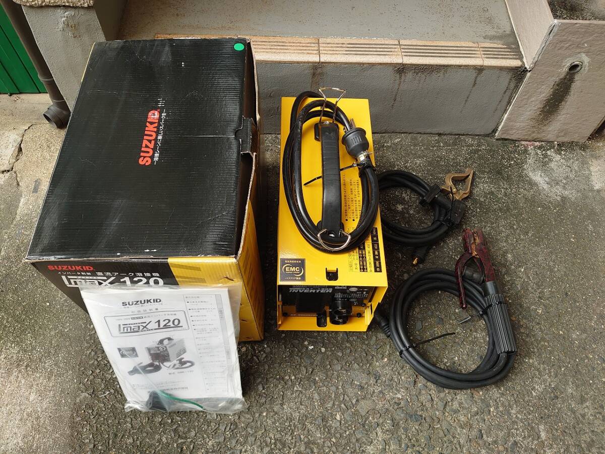 スズキッド 直流インバータ溶接機 SIM-120 1Φ100V/200V兼用 Imax120拍卖