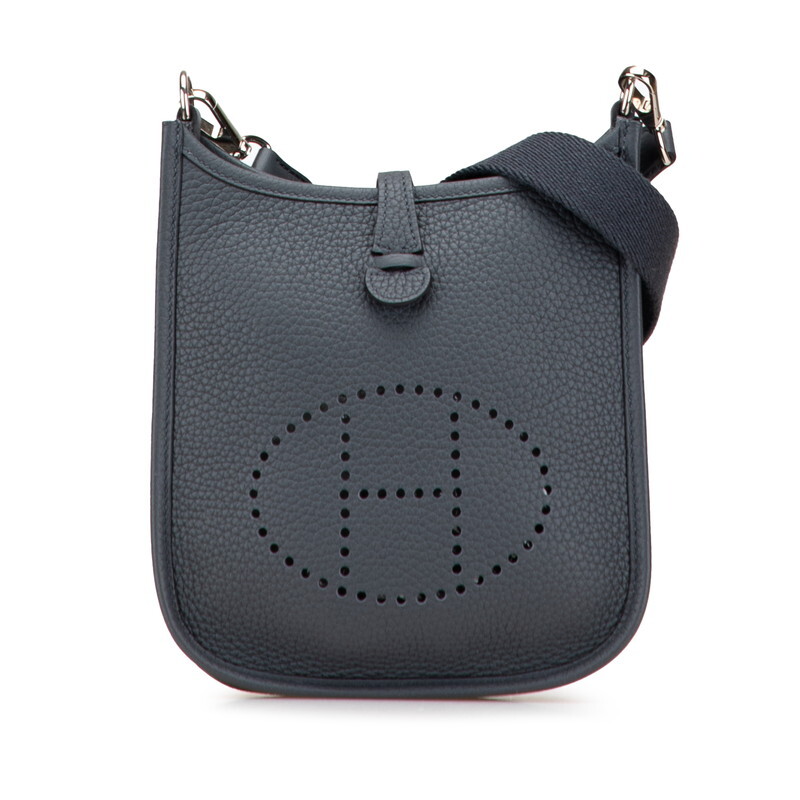 エルメス エブリンTPM 斜め掛け ショルダーバッグ グリミスティ グレー シルバー金具 トリヨンクレマンス レディース HERMES 【中古】拍卖