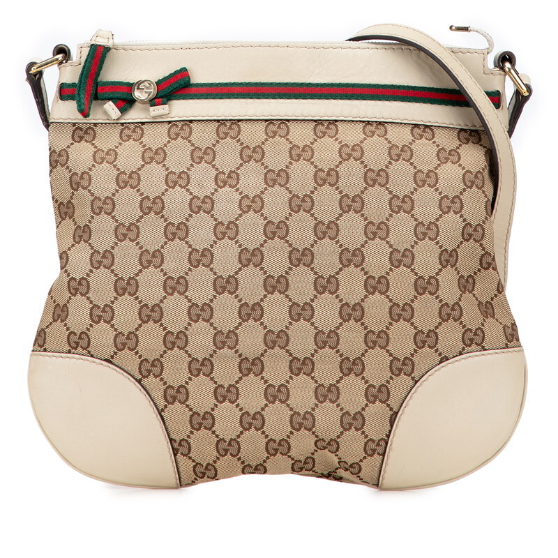 グッチ GGキャンバス メイフェア ショルダーバッグ 257065 ベージュ キャンバス レザー レディース GUCCI 【中古】拍卖