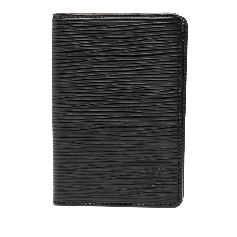 ルイ ヴィトン エピ オーガナイザー ドゥ ポッシュ カードケース 名刺入れ M63582 ノワール ブラック レザー LOUIS VUITTON 【中古】拍卖