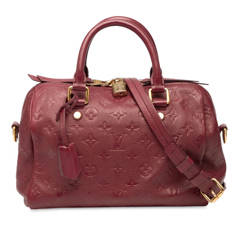 ルイ ヴィトン モノグラムアンプラント スピーディバンドリエール25 ハンドバッグ ショルダーバッグ 2WAY M40764 LOUIS VUITTON 【中古】拍卖