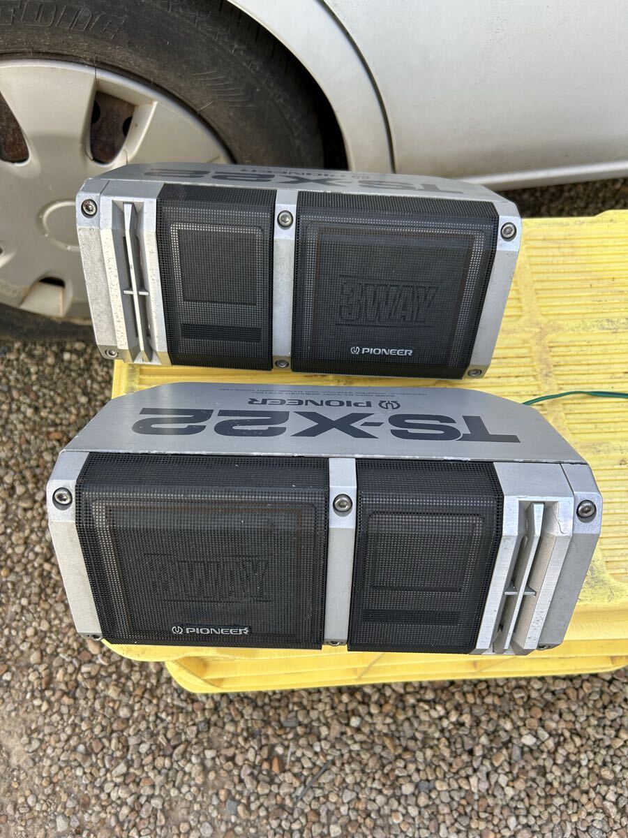 当時物 ロンサムカーボーイ TS-X22 スピーカー PIONEER パイオニア 旧車 GX71 街道レーサー拍卖