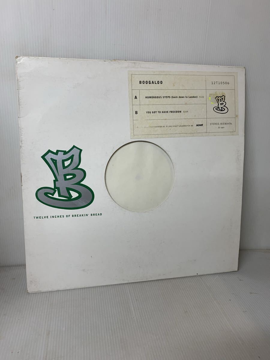 original Boogaloo You Got To Have Freedom / Humongous Steps Pharoah Sanders 12T10506, Sonet 12T10506 Sweden 1995 hip hop soul 拍卖