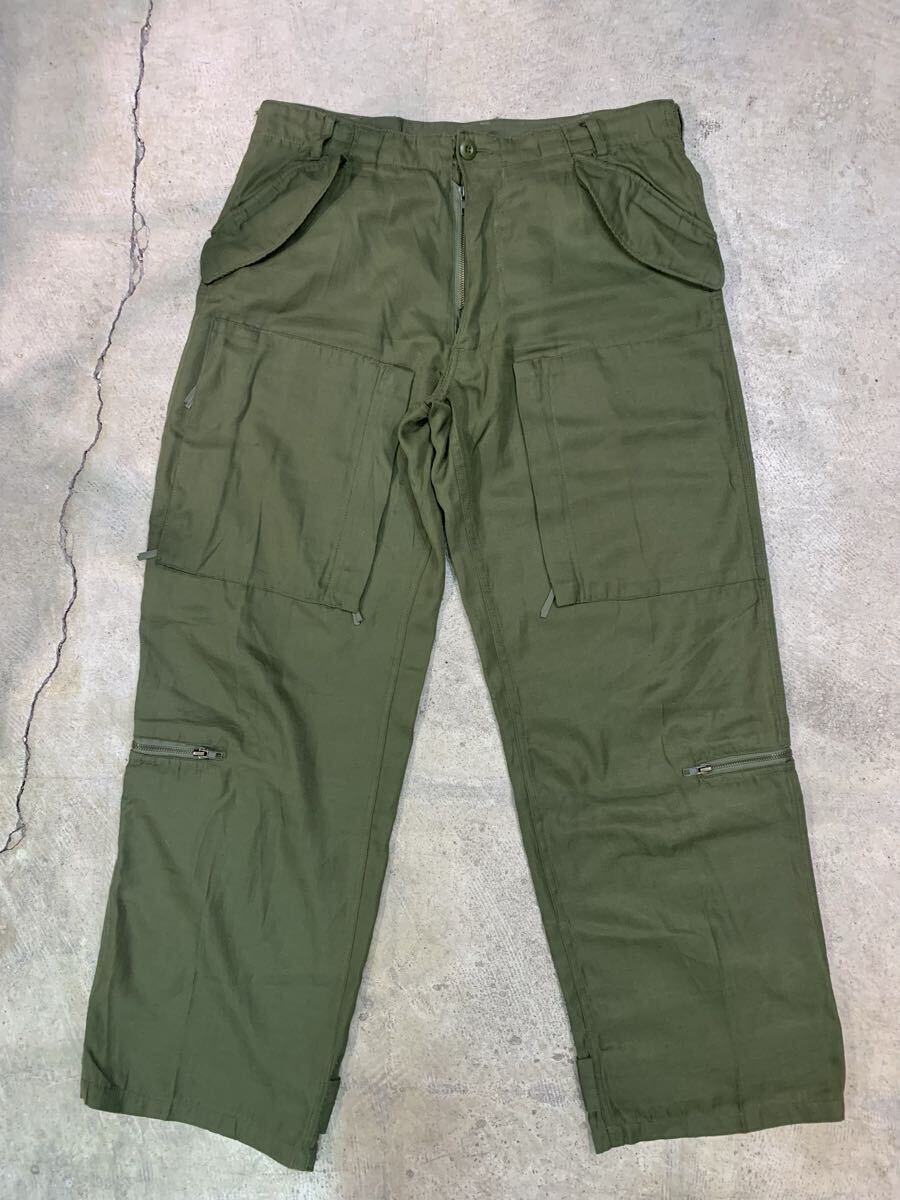 希少 US パイロット パンツ ARMY ミリタリー フィールドパンツ カーゴパンツ 米軍実物拍卖