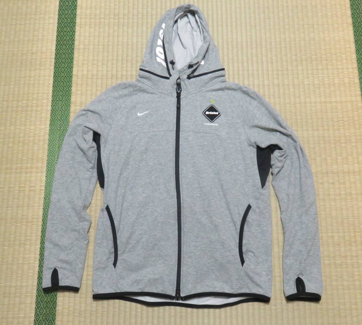 FCRB NIKE SWEAT HOODY グレー FC REAL BRISTOL F.C.R.B. ナイキ拍卖