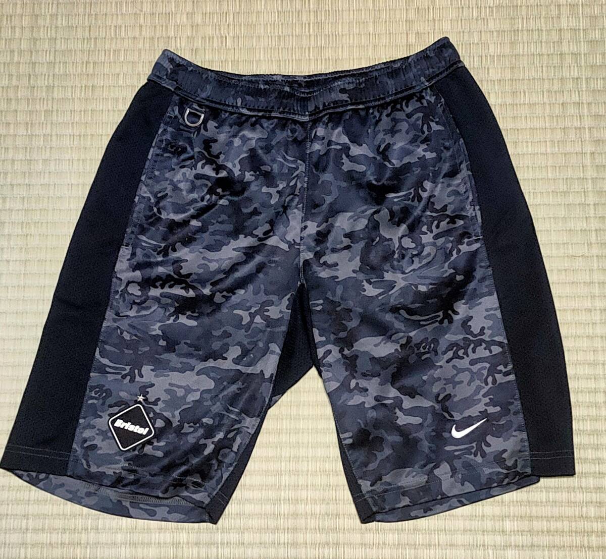 FCRB NIKE GAME SHORTS BLACK CAMOUFLAGE マスターマインド mastermind JAPAN FC REAL BRISTOL F.C.R.B. ナイキ拍卖