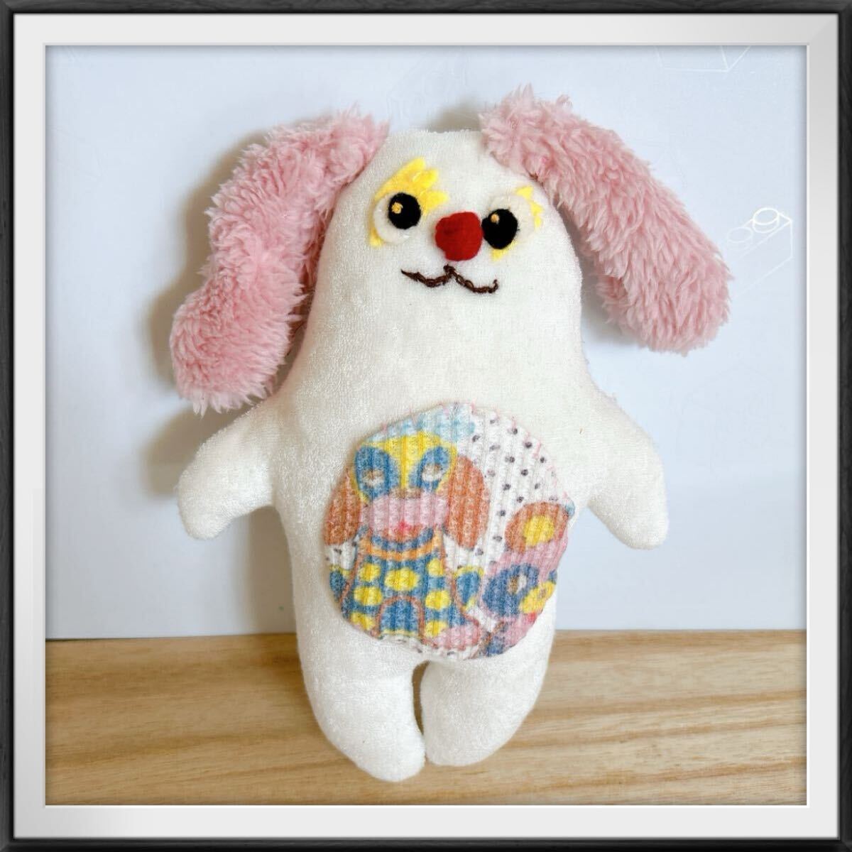 【ふわふわ村】レトロ好きのやさしい子*キャンディー/Sサイズぬいぐるみ(オリジナル ハンドメイド)犬 わんこ ファンシー ハンドメイド 拍卖