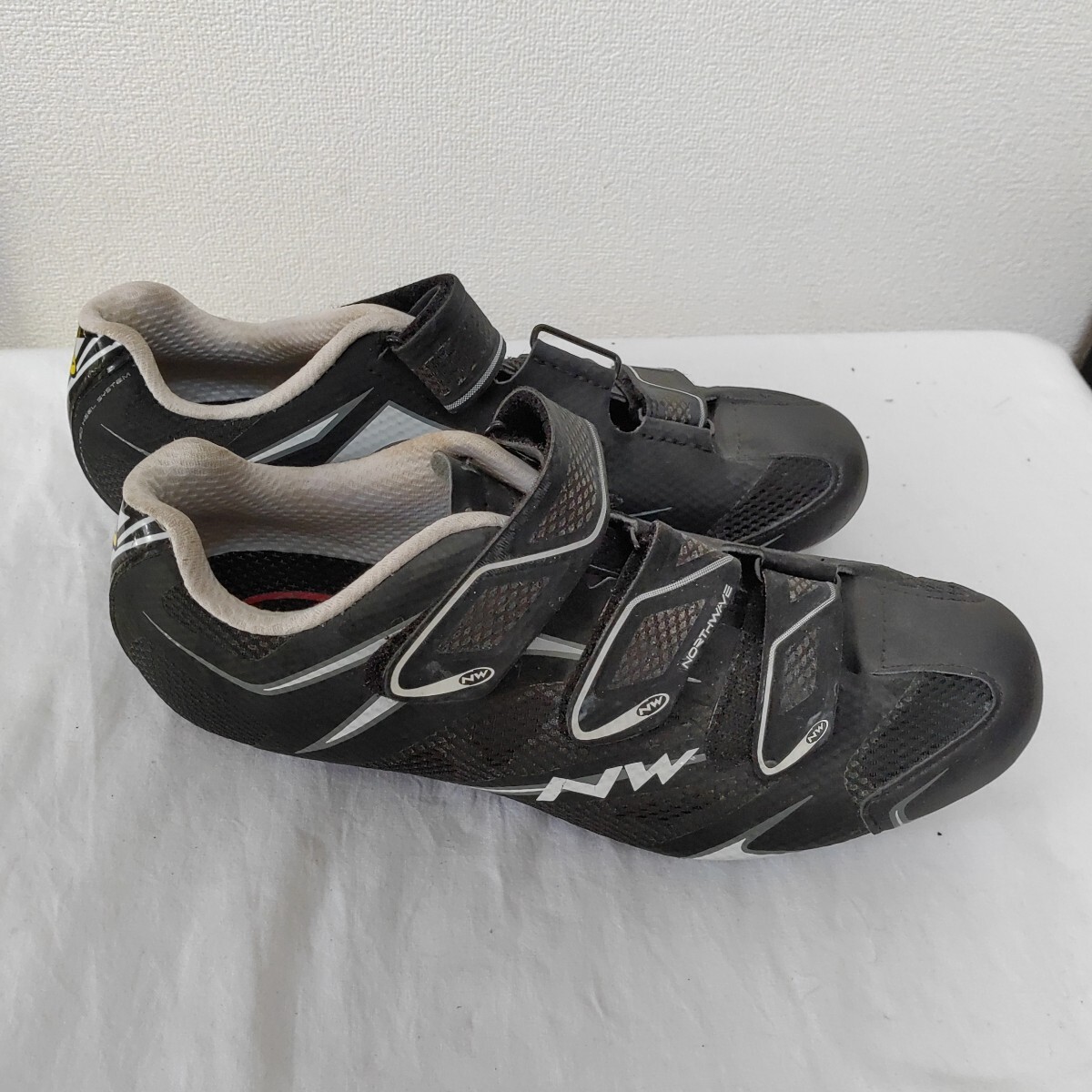 NORTHWAVE ノースウェーブ ロードシューズ ブラック 26cm 1002-G1-TA6拍卖