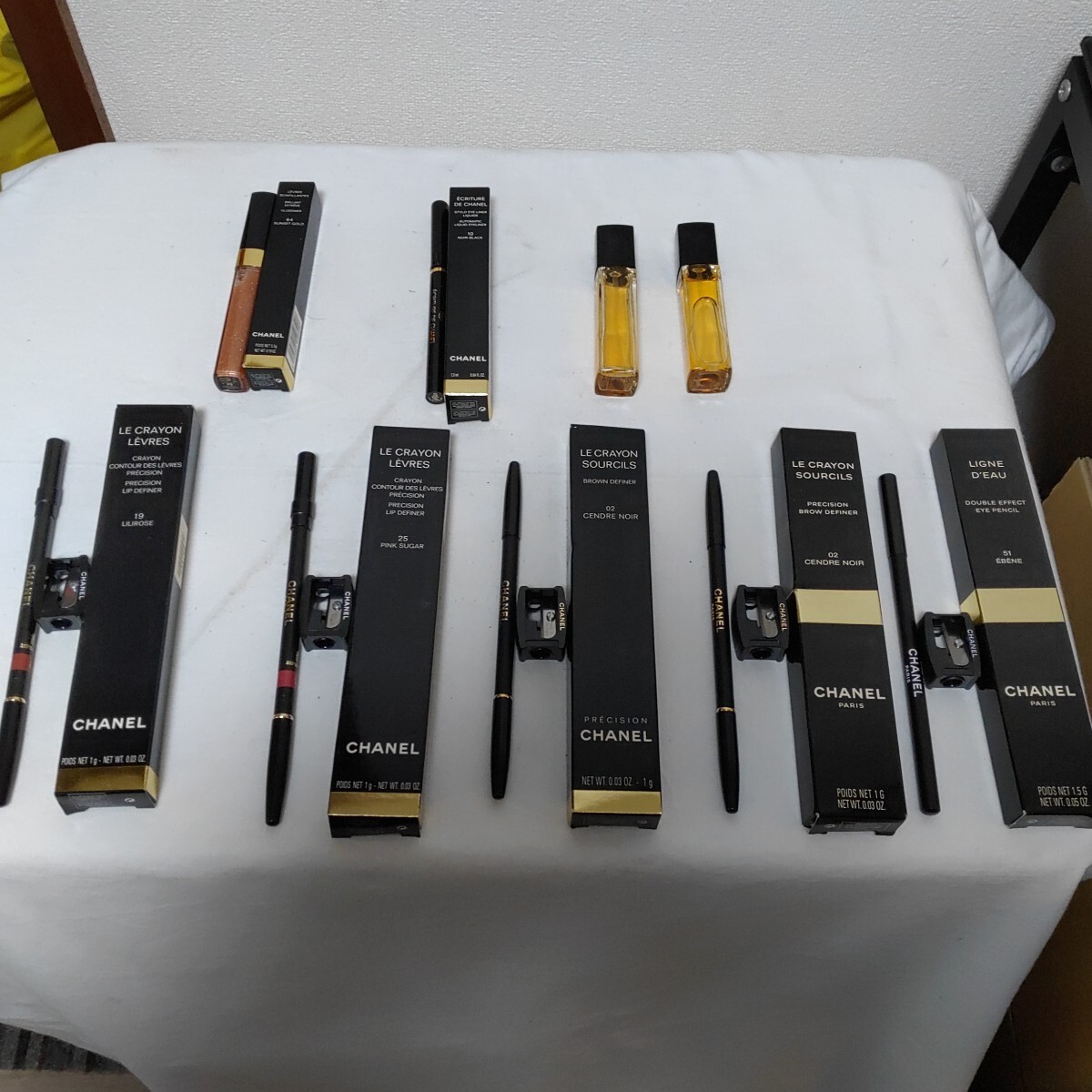 CHANEL シャネル メイク リップ ライナー 香水 まとめて COCO ココ 1022-F3-TA18拍卖