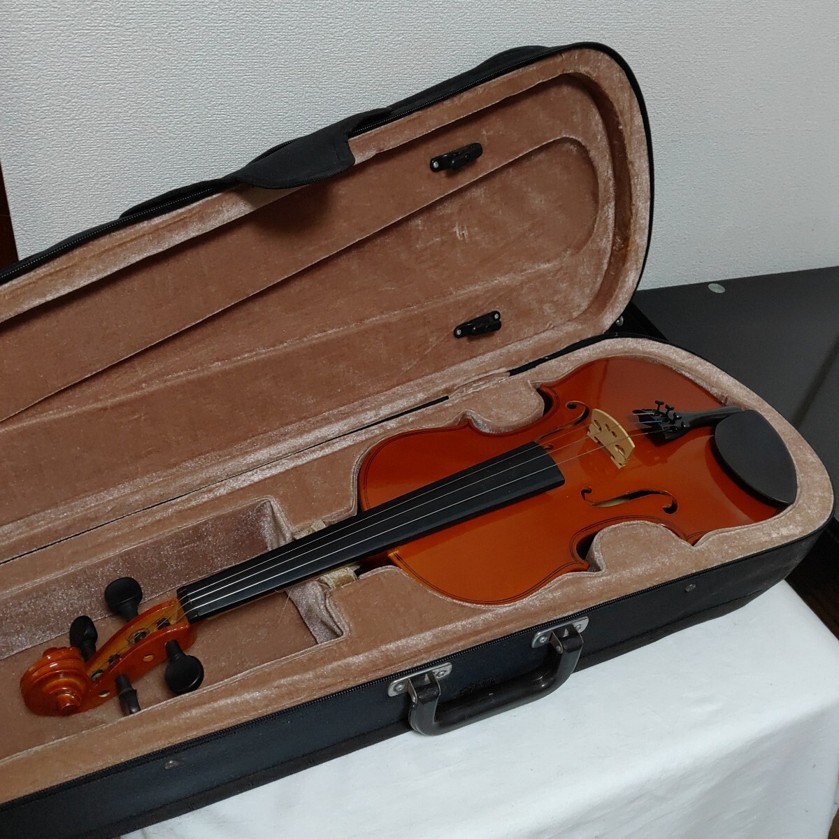 バイオリン 弦楽器 ソフトケース メーカー不明 初心者 練習用 1024-C4-TA7拍卖