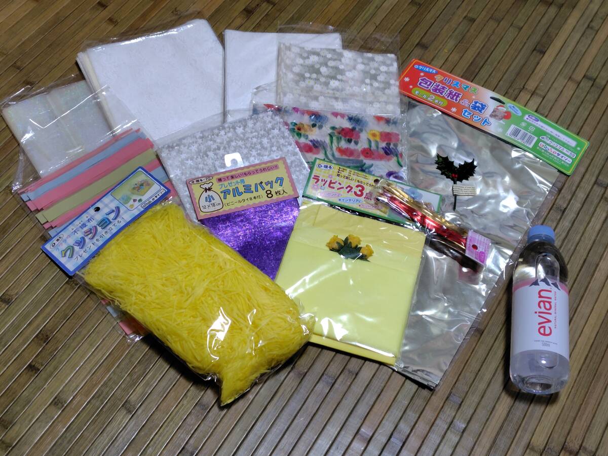 96**包装紙 OPP袋 オーナメント等 色々セット プレゼントのラッピングに♪ レターパック可拍卖