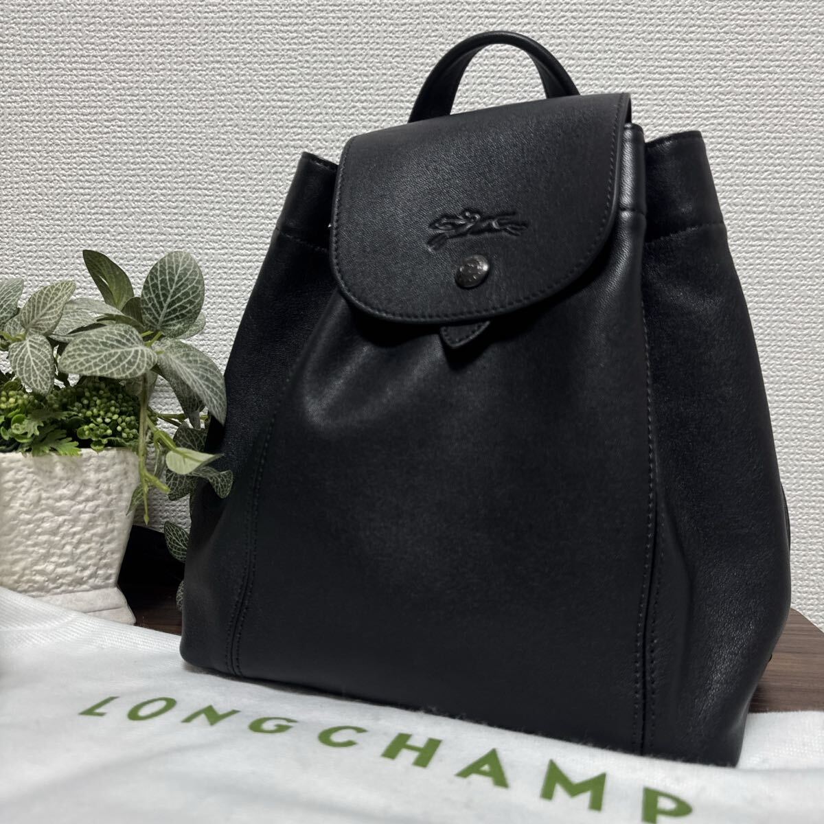 ロンシャン オールレザー ル・プリアージュ キュイール リュックサック拍卖