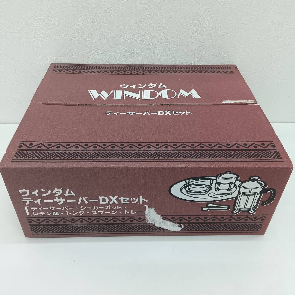 □ウィンダム ティーサーバーDXセット WINDOM 4人用 コーヒープレス ティー用品 コーヒー用品 未使用保管品□拍卖