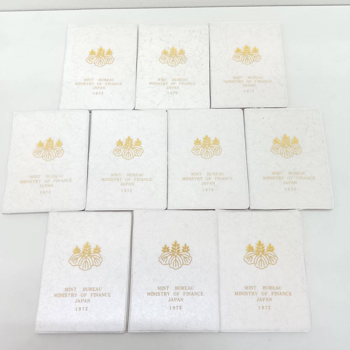 □貨幣セット 1972年 海外向け 札幌オリンピック記念硬貨入り 額面266円 ×10点セット 額面計2660円分 ミントセット□拍卖