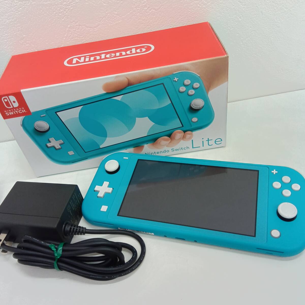 □NINTENDO Switch Lite ニンテンドー スイッチライト ターコイズ HDH-001 美品 簡易確認済み□拍卖