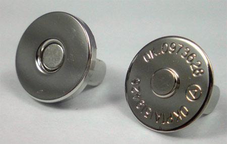 即決☆マグネットホック☆14mm☆ニッケル☆30組☆薄☆5番拍卖