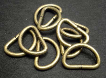 即決☆Dカン☆アンティーク☆内横20mm・線太3.2mm☆40個☆12番拍卖