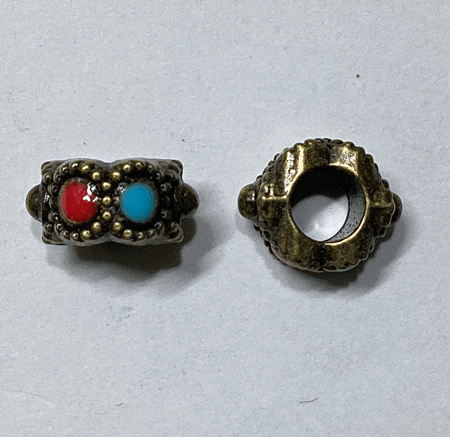 即決/ループパーツ・ビーズパーツ/色彩/縦5.5mm*径11mm*穴4.5mm/10個/CL1拍卖