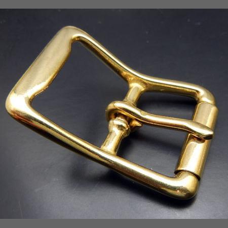 即決☆バックル・舟形&真鍮製☆縦70mmベルト幅38mm☆C1拍卖