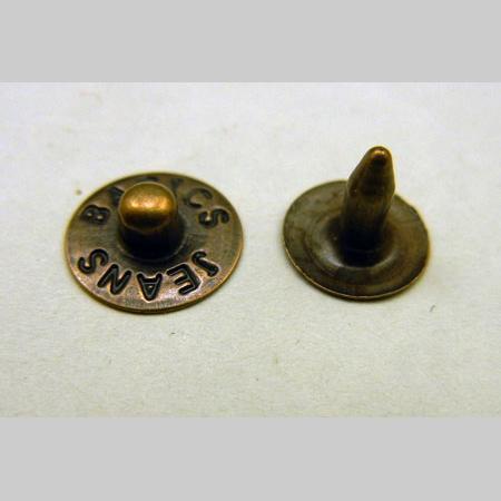 即決☆ジーンズ・リベット☆径10mm・足長7mm☆50組☆B-A2番拍卖