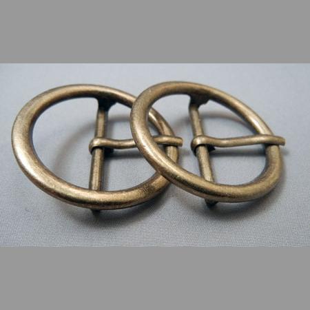 即決☆バックル☆丸形☆アンティーク☆ベルト幅28mm☆10個☆A1拍卖