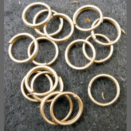 即決☆半2重丸カン☆アンティーク☆外径8mm☆1000個☆A1拍卖