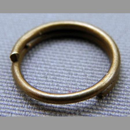 即決☆半2重丸カン☆アンティーク☆外径10mm☆1000個☆A2拍卖